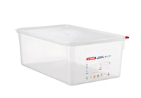 GN 1/1 Récipient stockage / transport, H: 200 mm, 530x325 mm, 28 litres, avec Colorclip HACCP _1