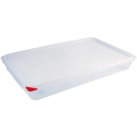GN 1/1 Behälter Polypropylen, H: 65 mm, 530x325 mm, 8 Liter, mit HACCP Farbclip