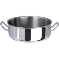 Bratentopf CNS nieder, Ø 45 cm, H: 22.5 cm, 35 l 