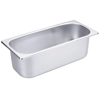 Bac à glaces pour vitrines réfrigérées 360 x 165mm 5.0 l
