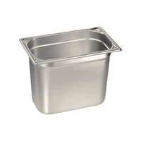 GN 1/4 B.Pro Récipient en inox, H: 200 mm, 