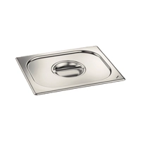 GN1/4 B.Pro Couvercle avec poignée en inox 18/10, 265 x 162 mm