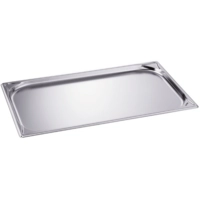 GN 2/4 B.Pro Blech, Edelstahl 18/10, H: 20 mm, 530 x 162 mm
