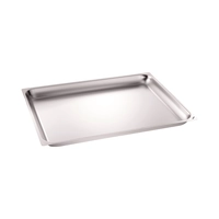 GN 2/1 B.Pro Blech Edelstahl 18/10, H: 20 mm, 650 x 530 mm, mit glattem Rand