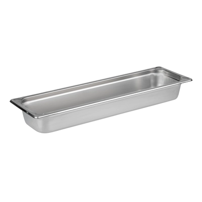 GN 2/4 Basic Récipient Inox,  H: 65 mm 530 x 162 mm_1