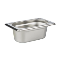 GN 1/9 Basic Récipient Inox, H: 65 mm 176 x 108 mm