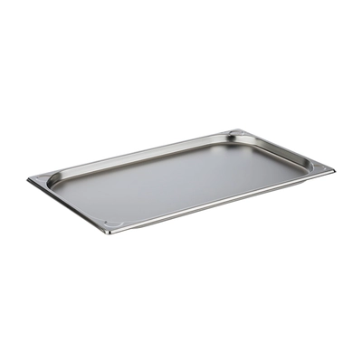GN 1/1 Basic Blech Edelstahl, H: 20 mm, 530 x 325 mm_1
