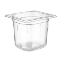 GN 1/6 Basic Récipient Polycarbonate, H: 150 mm 176 x 162 mm, 2.2 l
