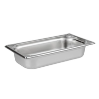 GN 1/3 Basic Récipient Inox, H: 65 mm, 325 x 176 mm