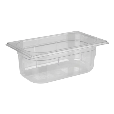 GN 1/4 Basic Récipient Polycarbonate, H: 100 mm 265 x 162 mm, 2.5 l_1