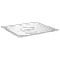 GN 1/2 Basic Deckel Polycarbonat mit Griff 325 x 265 mm