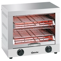 Toast-/Überbackgerät, doppel, 3 kW, 230 V, Steckertyp 23