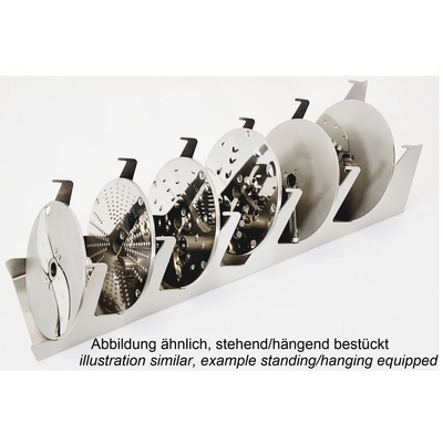 Rotor Scheibenständer zu Gemüseschneider, Chromnickelstahl_2