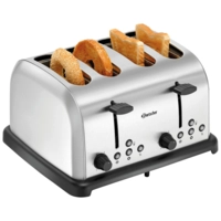 Toaster für 4 Scheiben, 28x32.5 cm, H: 17 cm 