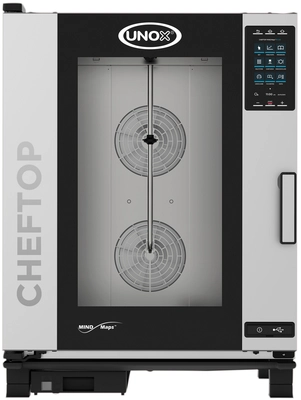 Unox Elektro-Kombidämpfer ChefTop PLUS, 10x GN 1/1 XEVC-1011-EPRM, links gebandet_1