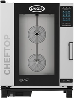 Unox Elektro-Kombidämpfer ChefTop PLUS, 10x GN 1/1 XEVC-1011-EPRM, links gebandet