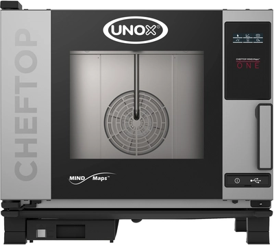 Unox Elektro-Kombidämpfer ChefTop ONE, 5 x GN 1/1 XEVC-0511-E1RM, links gebandet_1