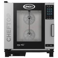 Unox Elektro-Kombidämpfer ChefTop PLUS, 7 x GN 1/1 XEVC-0711-EPRM, links gebandet