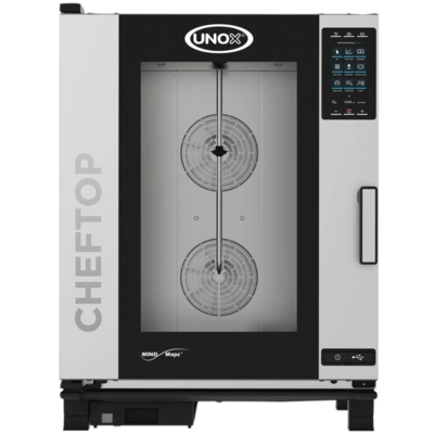 Unox Elektro-Kombidämpfer ChefTop PLUS, 10x GN 1/1 XEVC-1011-EPRM, links gebandet_1