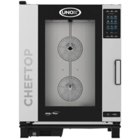 Unox Elektro-Kombidämpfer ChefTop PLUS, 10x GN 1/1 XEVC-1011-EPRM, links gebandet