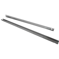 1 paire de glissières réfrigérateur et congélateur, 2 piece GN 2/1