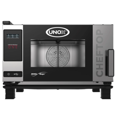 Unox Elektro-Kombidämpfer ChefTop ONE, 3 x GN 1/1 XEVC-0311-E1RM, links gebandet_1