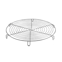 Grille à tourtes, en acier inoxydable, 35cm Ø 