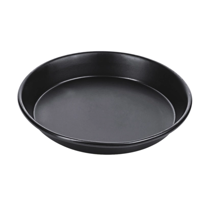 Plaque à pizza, Ø 14 cm en haut, 12,5 cm en bas, épaisseur 0,7 mm, tôle noire_1