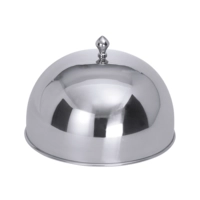 Speiseglocke CNS 18/10, innen Ø 20 cm, H: 14 cm, aussen Ø 21.2 cm