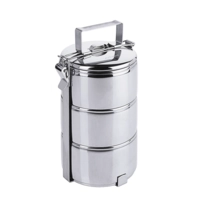 Boîte à repas à étages inox trois récipients, 0.6l 