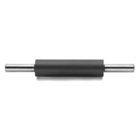 Rouleau à pâte, Inox, Ø 6 cm, L: 48 cm, rouleau en plastique