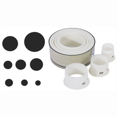 Emporte-pièces ronds, lisses, set de 8, Ø 3 - 10cm _1