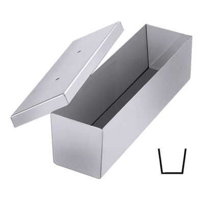 Moule à terrine, inox, 30 x 8 cm, H: 7 cm, en forme classic, 1.5 l_1
