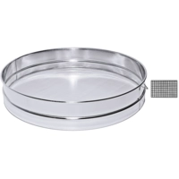 Tamis rond, acier inox, H: 8 cm, Ø 40 cm 