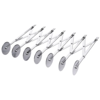 Coupe-pâte à 7 roues, en Inox 