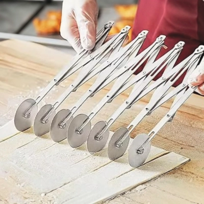 Coupe-pâte à 7 roues, en Inox _2