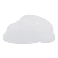 Tellerglocke Ø 30 cm, transparent-weiss 