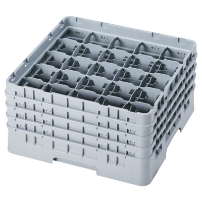 Gläserkorb 50x50cm,grau 25 Einteilungen, H: 258 mm _1