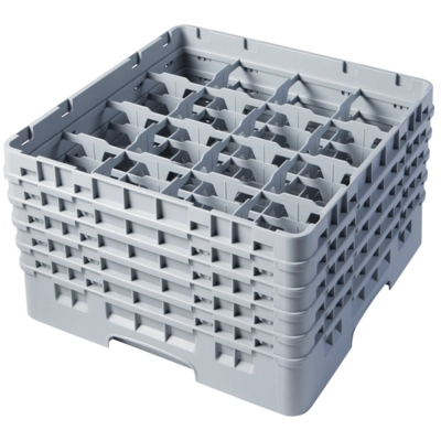 Gläserkorb 50x50cm,grau 25 Einteilungen, H: 300 mm _1