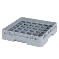 Gläserkorb 50x50cm,grau 36 Einteilungen, H: 90 mm 