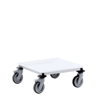 Premiotec Transportrolli für Geschirrkörbe, Kunststoffwanne H: 22.5cm