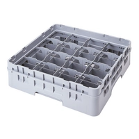 Corbeille à lave-vaisselle gris 50cm, 16 comparti. , H: 132 mm