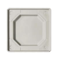 Couvercle antipoussière / bassine d'écoulement, fabrication robuste en ABS