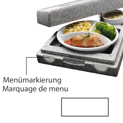Dinner Max Menümarkierungen, weiss _1