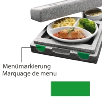 Dinner Max Menümarkierungen, grün 