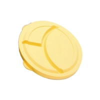 Dinner Max Couvercle jaune pour assiette ovale 