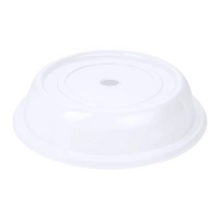 Tellerglocke aus Polypropylen, weiss,   für Teller Ø 25.7 cm, H: 6 cm