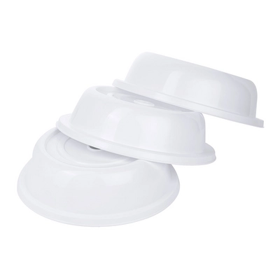 Tellerglocke aus Polypropylen, weiss, für Teller Ø 25.7 cm, H: 6 cm_2