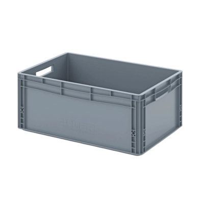 Bac empilable 60 x 40 cm, H: 22 cm, sans compartiments pour verres_1