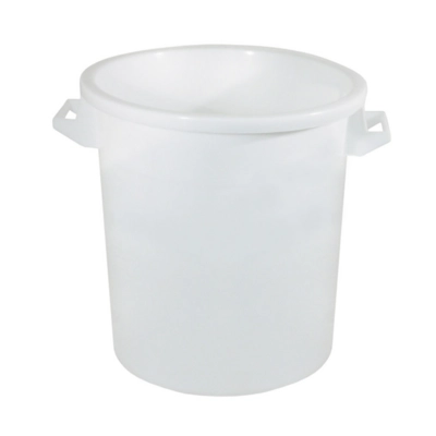 Vorratstonne weiss ohne Deckel, 35 l, Ø 34.5 cm, H: 41 cm, Boden Ø 31.3 cm_1